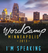 WordCamp Minneapolis 2013 Badge